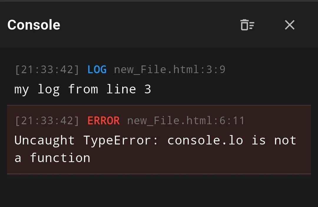Console & Debugging Tools - SrcNexus Feature
