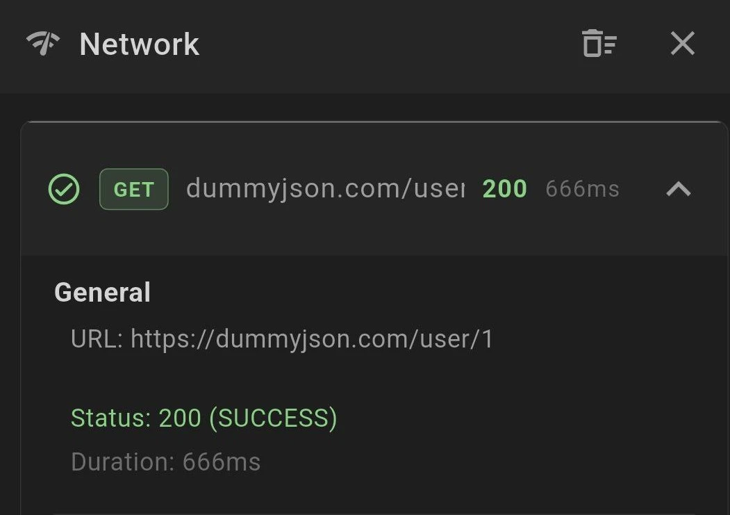 Network Request Monitor - SrcNexus Feature
